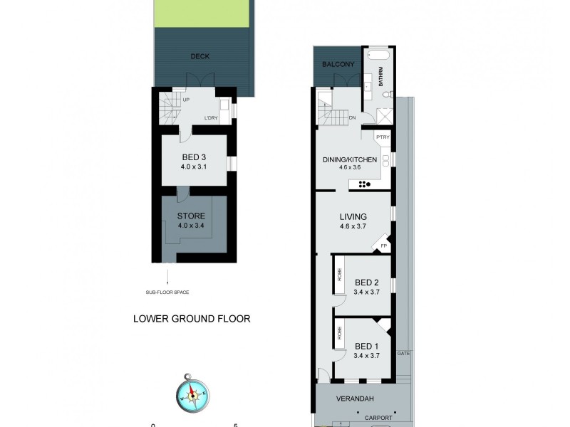 204 Sydney Road, Fairlight NSW 2094 Floorplan