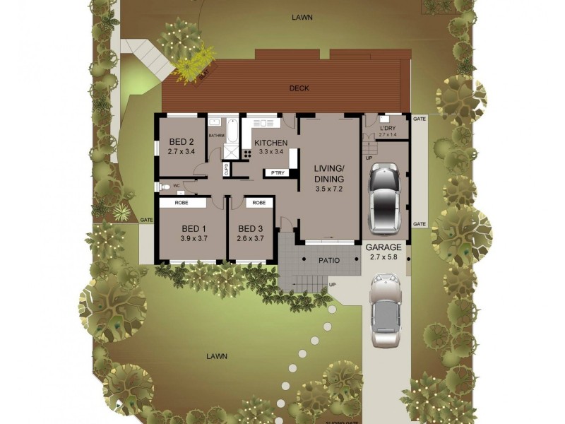 171 McIntosh Road, Beacon Hill NSW 2100 Floorplan