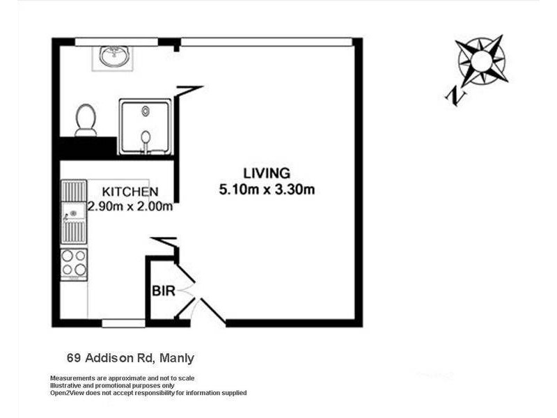 13/69 Addison Road, Manly NSW 2095 Floorplan