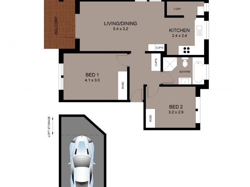 1/1 Boronia Street, Dee Why NSW 2099 Floorplan