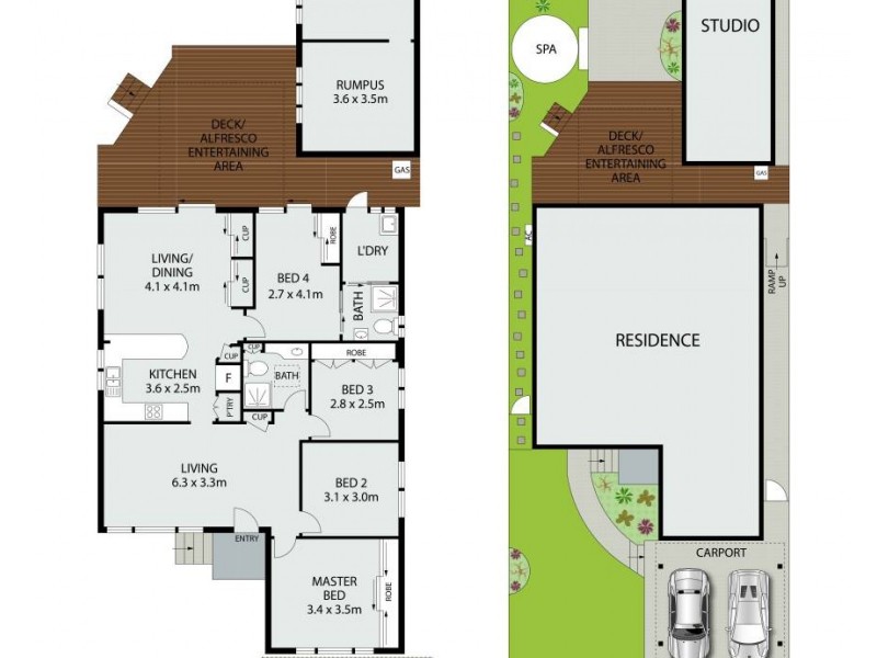 123 Claudare Street, Collaroy Plateau NSW 2097 Floorplan