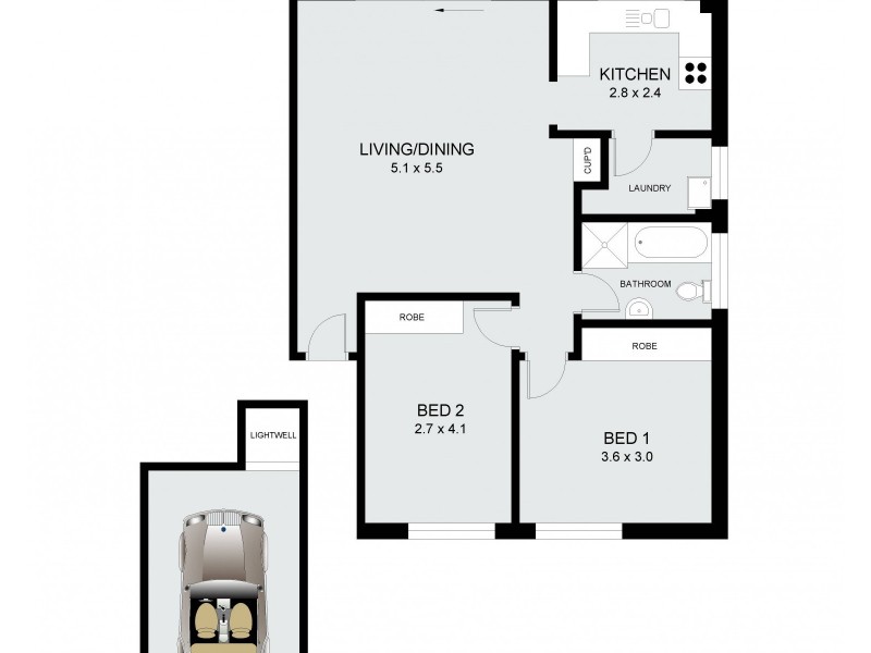 6/24 Banksia Street, Dee Why NSW 2099 Floorplan