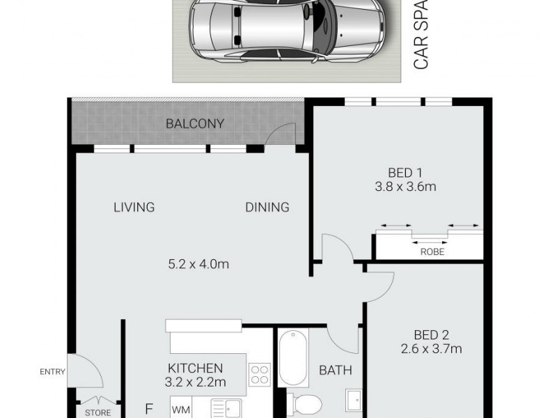 4/448 Sydney Road, Balgowlah NSW 2093 Floorplan