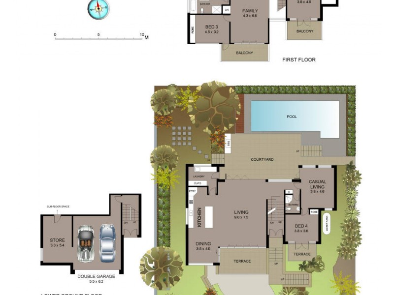 18 Mulgowrie Crescent, Balgowlah Heights NSW 2093 Floorplan