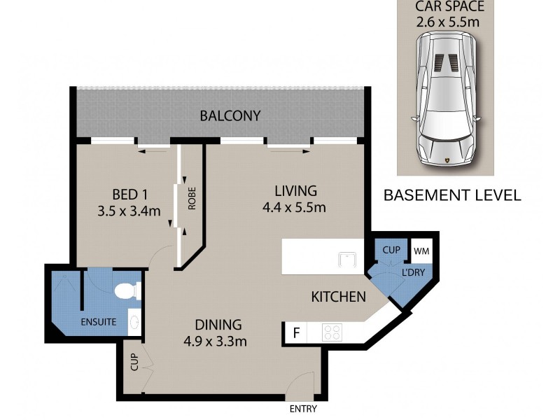 13/6-10 Boronia Street, Dee Why NSW 2099 Floorplan
