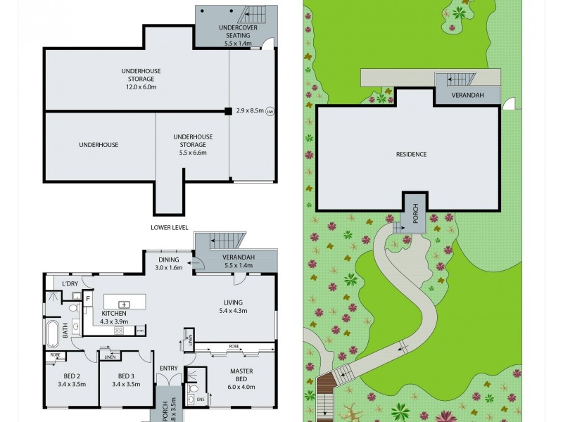34 Derna Crescent, Allambie Heights NSW 2100 Floorplan
