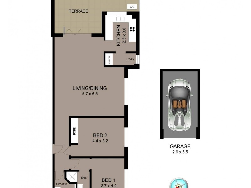 2/14 Pacific Street, Manly NSW 2095 Floorplan