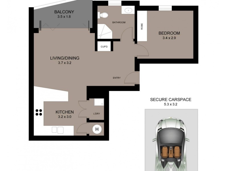 4/13 Eustace Street, Manly NSW 2095 Floorplan