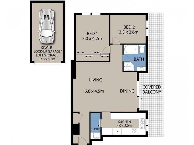 6/9 Stuart Street, Collaroy NSW 2097 Floorplan