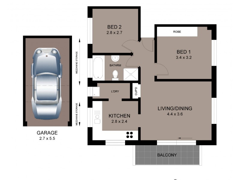 5/13 Waine Street, Freshwater NSW 2096 Floorplan