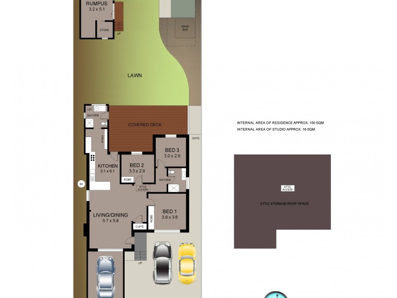 401 Condamine Street, Allambie Heights NSW 2100 Floorplan