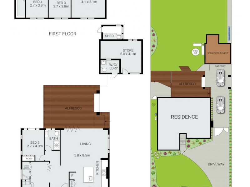 2 Harmston Avenue, Frenchs Forest NSW 2086 Floorplan