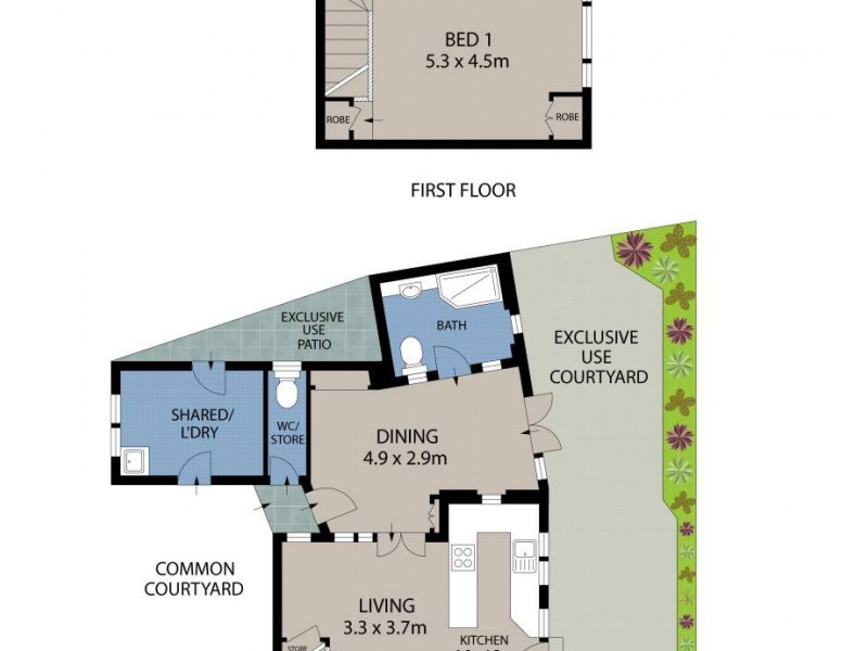3/9 Iluka Avenue, Manly NSW 2095 Floorplan