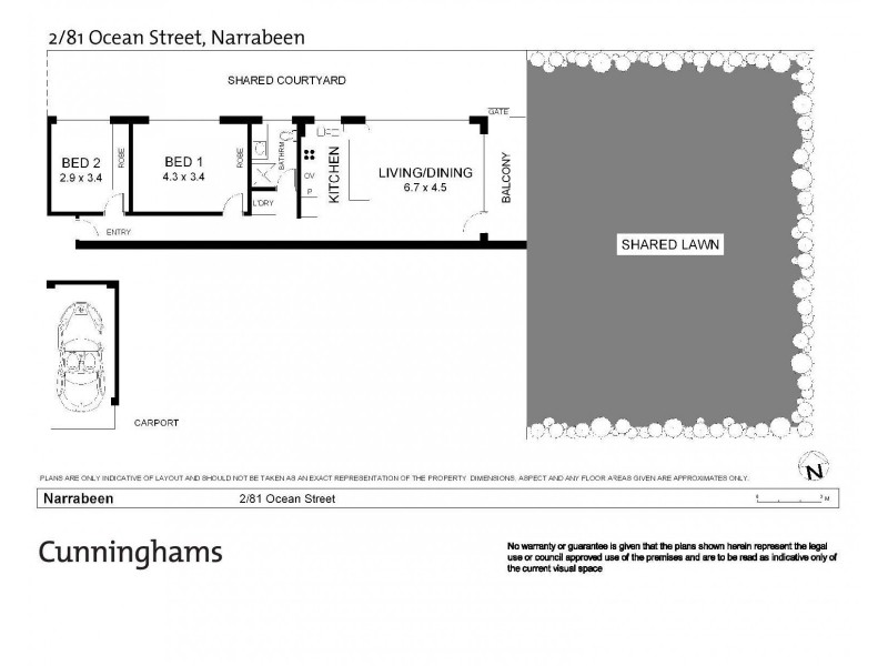 2/81 Ocean Street, Narrabeen NSW 2101 Floorplan