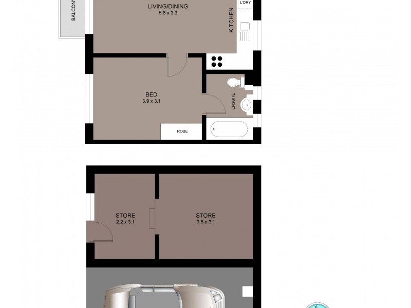 6/16 La Perouse Street, Fairlight NSW 2094 Floorplan