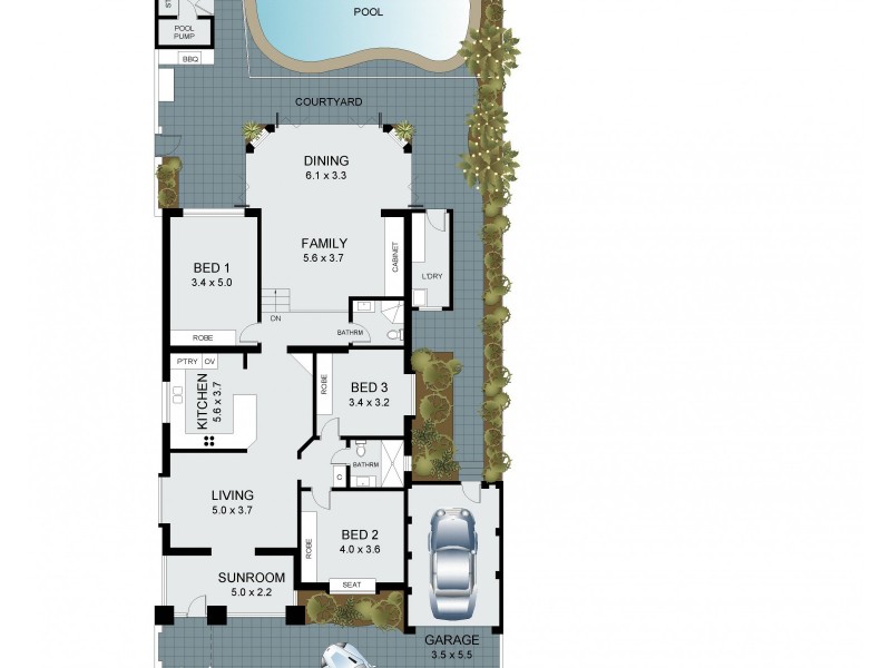 77 Wanganella Street, Balgowlah NSW 2093 Floorplan
