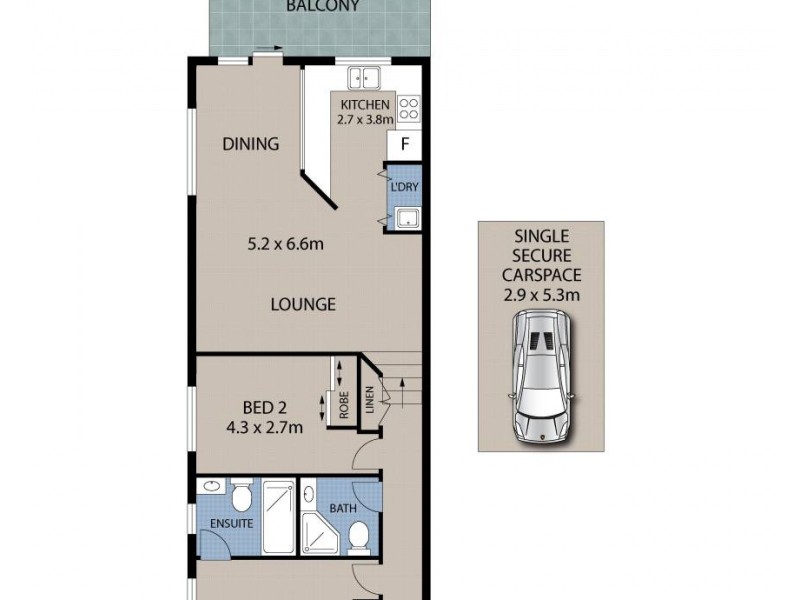 1/12 Campbell Parade, Manly Vale NSW 2093 Floorplan