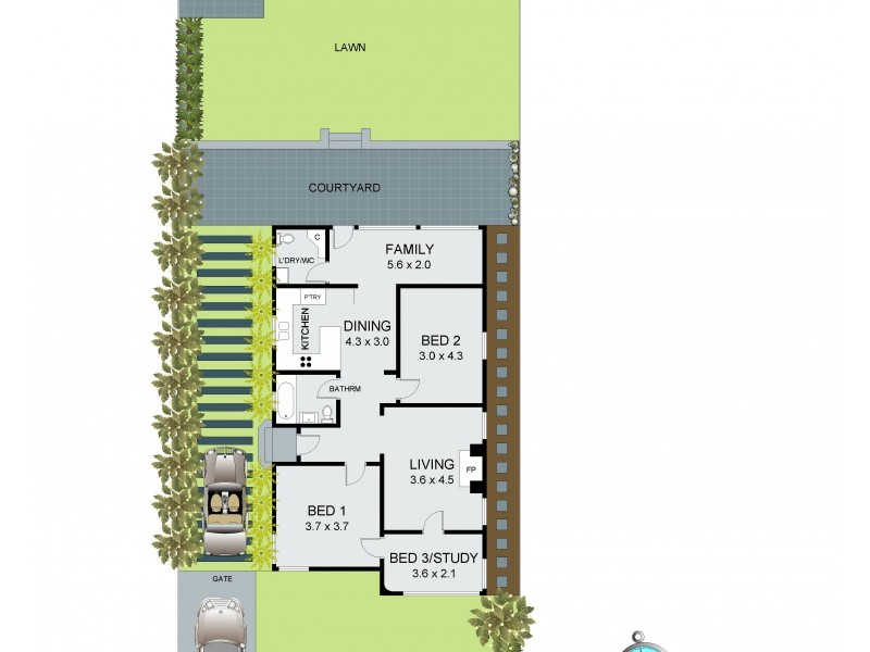 14 Laurie Road, Manly Vale NSW 2093 Floorplan