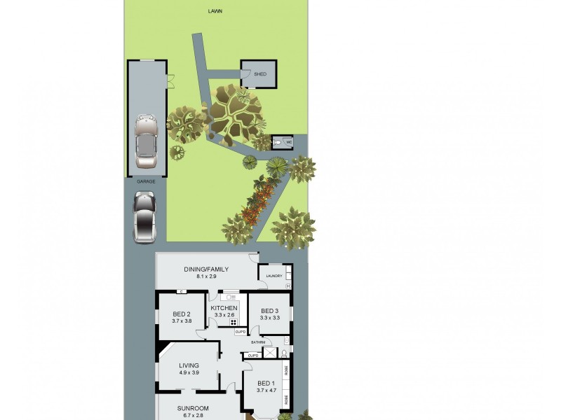 53 Upper Beach Street, Balgowlah NSW 2093 Floorplan