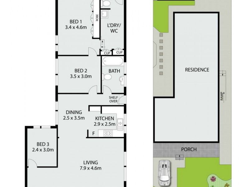 48 Surf Road, North Curl Curl NSW 2099 Floorplan