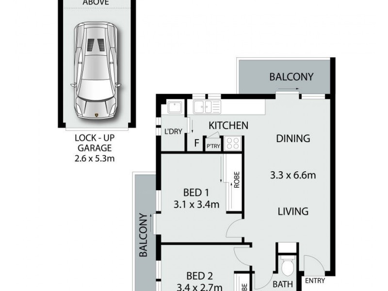 11/43 Martin Street, Freshwater NSW 2096 Floorplan