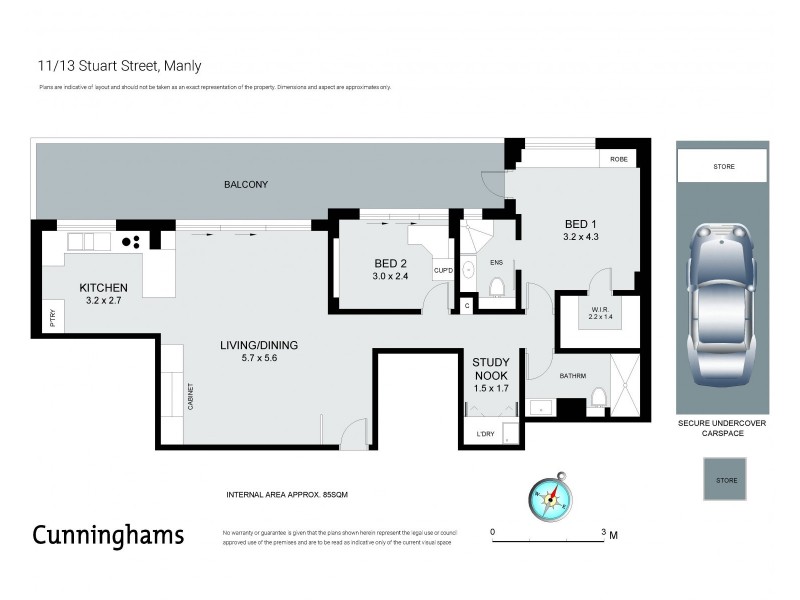 11/13 Stuart Street, Manly NSW 2095 Floorplan