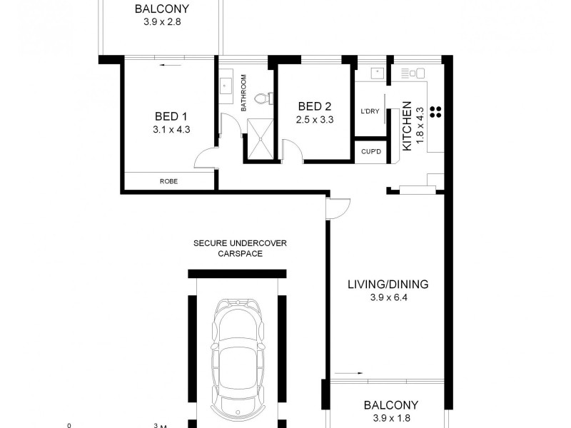 10/30-34 Kooloora Avenue, Freshwater NSW 2096 Floorplan