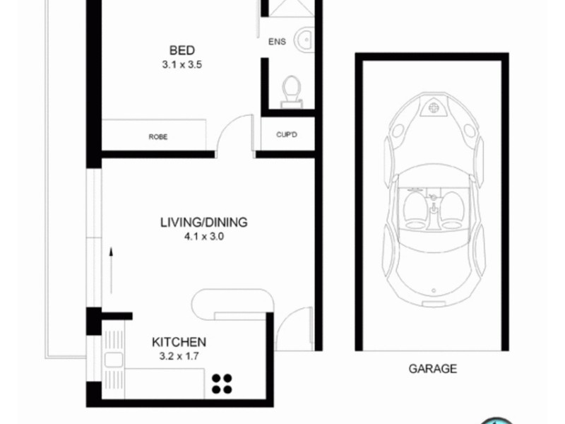 1/108 North Steyne, Manly NSW 2095 Floorplan