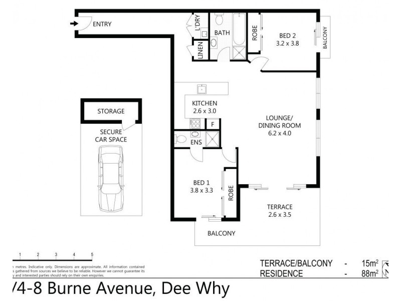 3/4-8 Burne Avenue, Dee Why NSW 2099 Floorplan