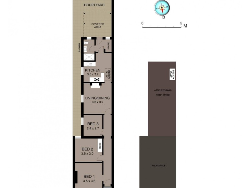 1 Steinton Street, Manly NSW 2095 Floorplan