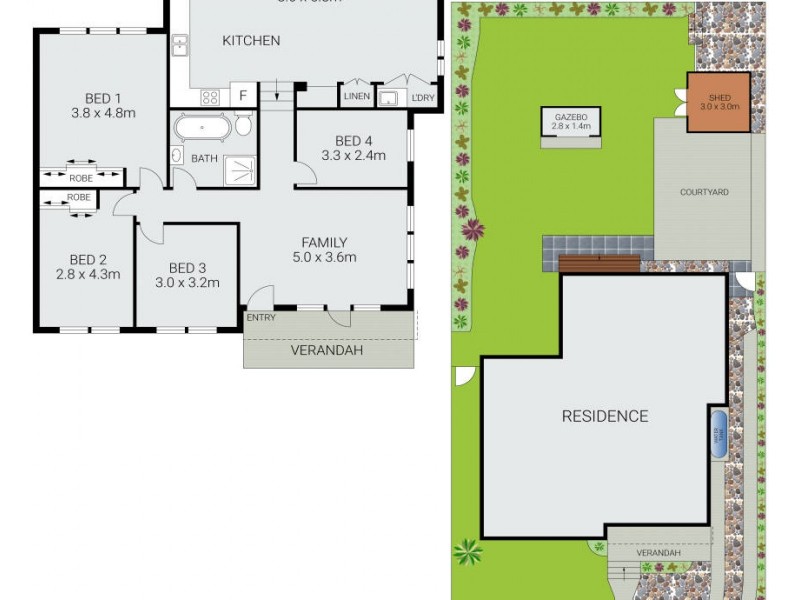 9 Penrith Avenue, Wheeler Heights NSW 2097 Floorplan