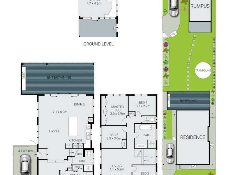 19 Woodbine Street, North Balgowlah NSW 2093 Floorplan