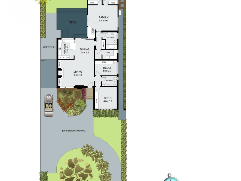 4 New Street East, Balgowlah NSW 2093 Floorplan