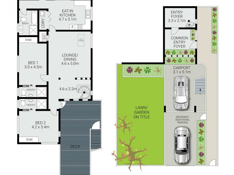 78a Oliver Street, Freshwater NSW 2096 Floorplan