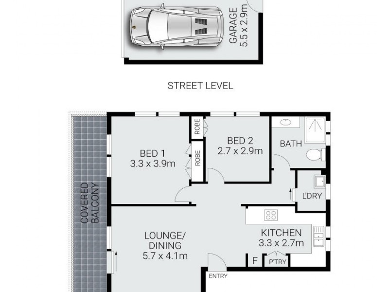 3/13 The Crescent, Dee Why NSW 2099 Floorplan