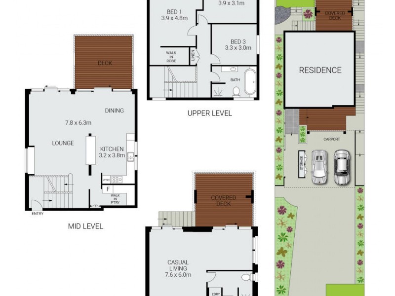 5 Barrabooka Street, Clontarf NSW 2093 Floorplan
