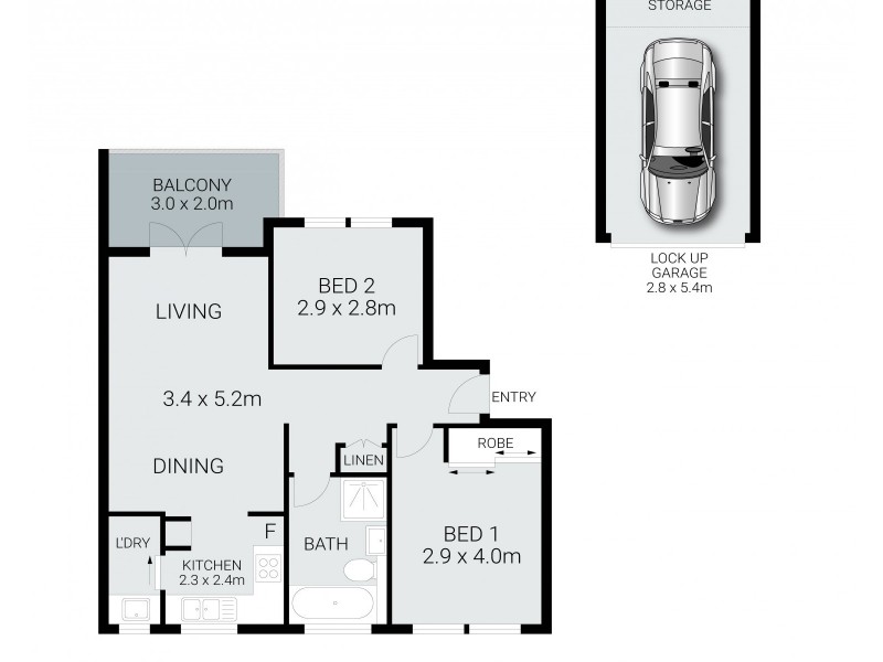17/1 Boronia Street, Dee Why NSW 2099 Floorplan