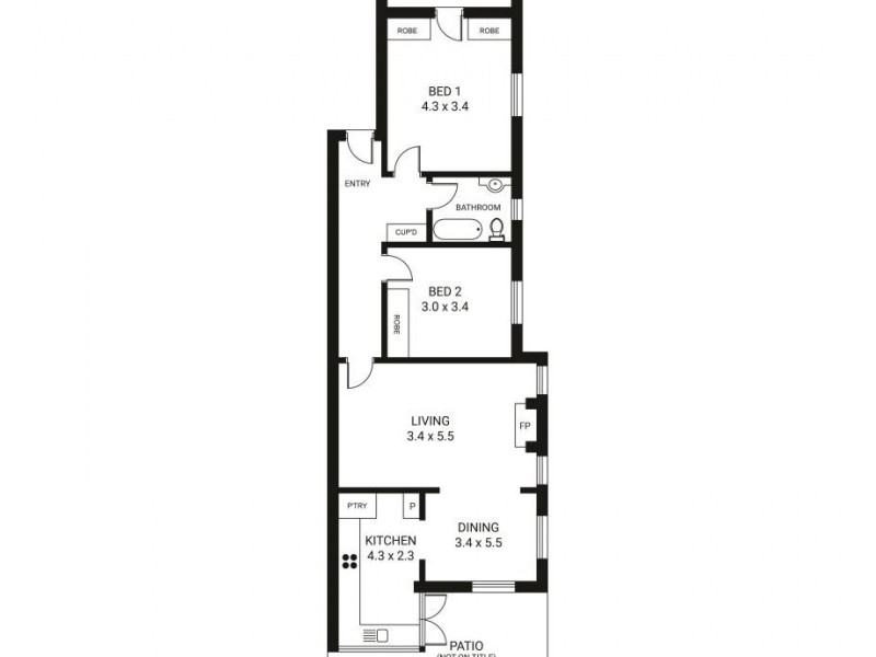 1/23 Birkley Road, Manly NSW 2095 Floorplan