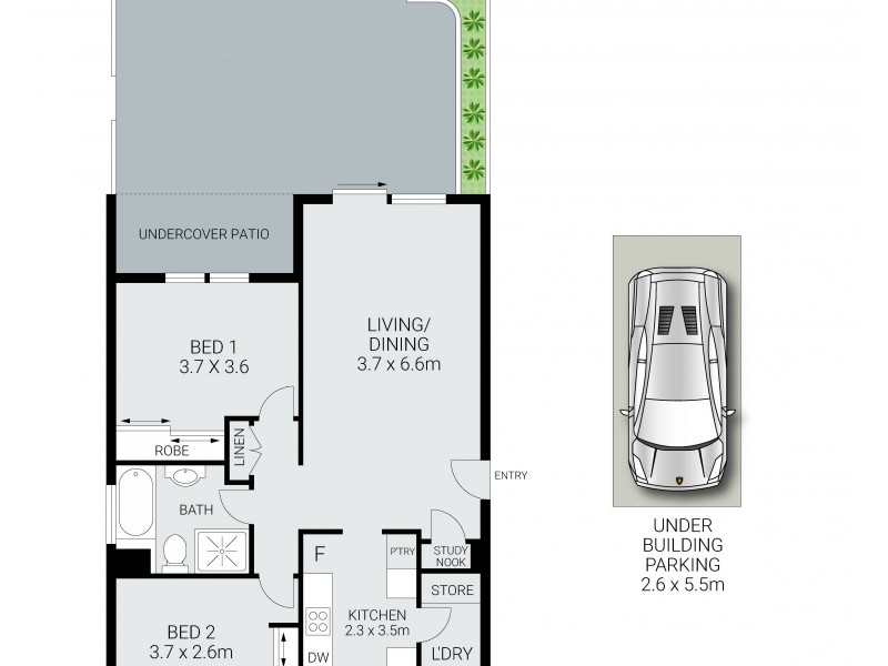 4/41-45 Delmar Parade, Dee Why NSW 2099 Floorplan