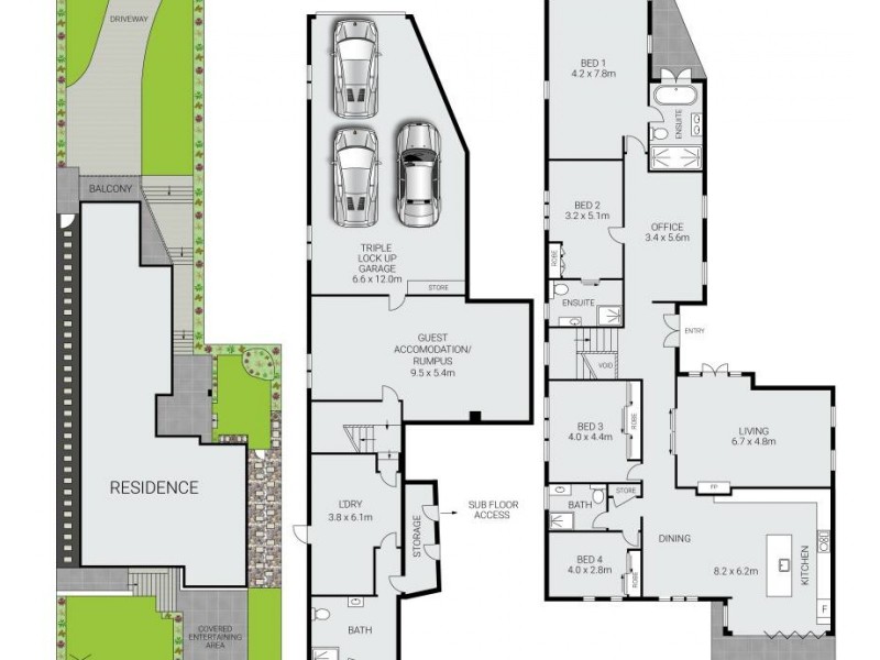 46 Beatrice Street, Balgowlah Heights NSW 2093 Floorplan