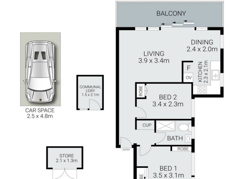 9/2 Sheridan Place, Manly NSW 2095 Floorplan