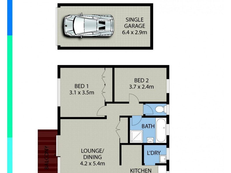 8/18 Campbell Parade, Manly Vale NSW 2093 Floorplan