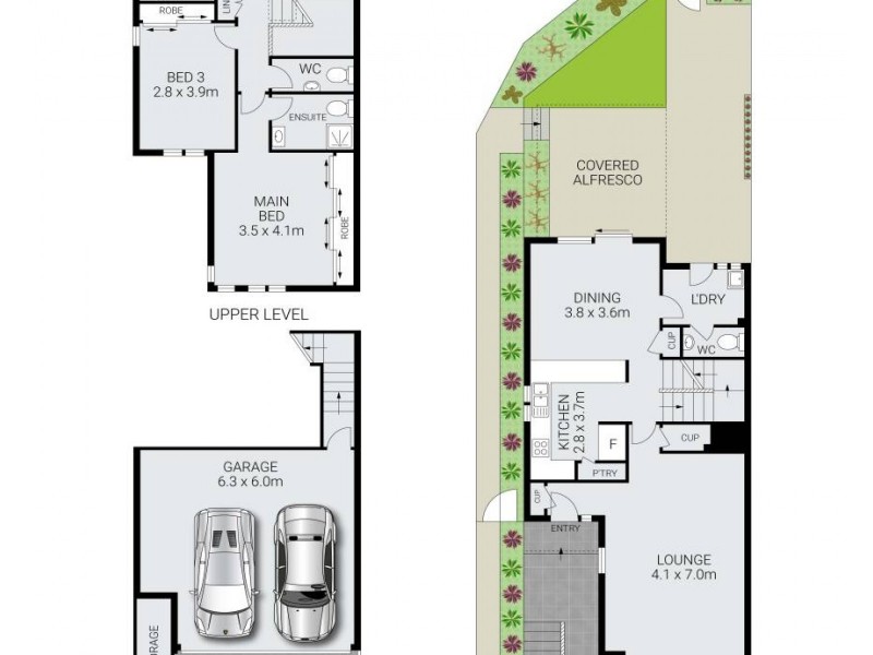 1/2a Fromelles Avenue, Seaforth NSW 2092 Floorplan