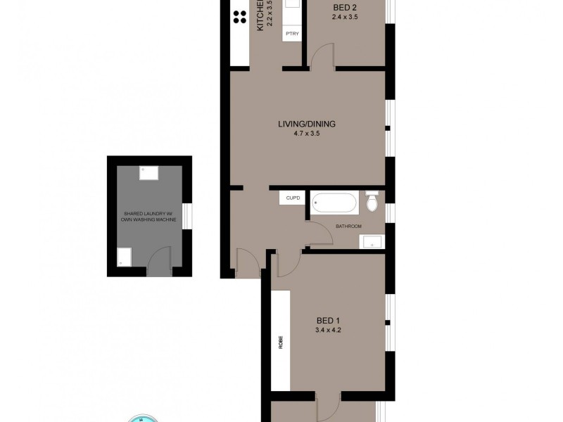 2/2 Quinton Road, Manly NSW 2095 Floorplan