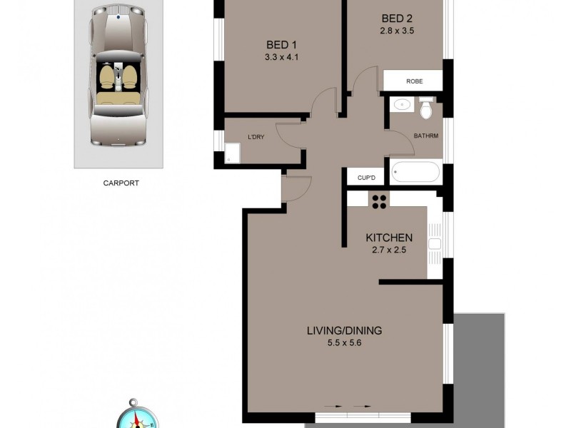 9/7 Fairway Close, Manly Vale NSW 2093 Floorplan