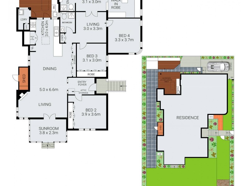 57 Rickard Street, Balgowlah NSW 2093 Floorplan