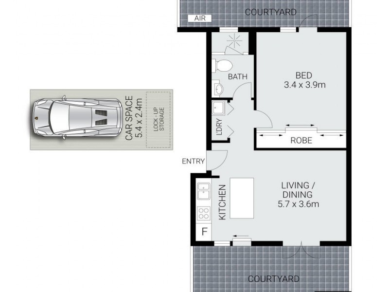17/29 Victoria Parade, Manly NSW 2095 Floorplan