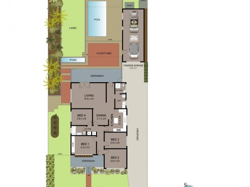 24 Roosevelt Avenue, Allambie Heights NSW 2100 Floorplan