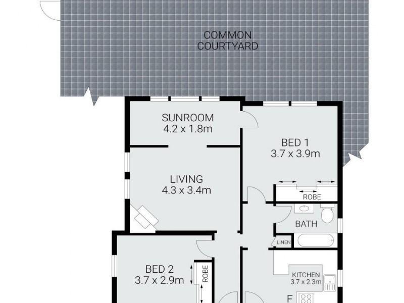 1/126 Addison Road, Manly NSW 2095 Floorplan