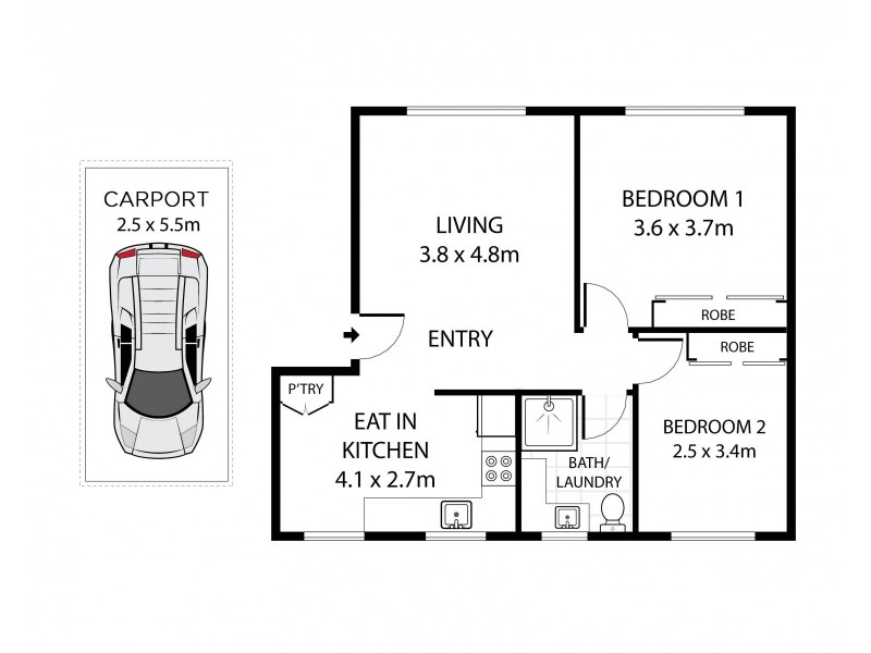 6/7 Wyuna Avenue, Freshwater NSW 2096 Floorplan